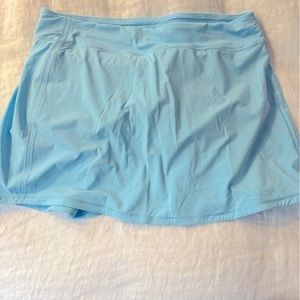 Sky blue lululemom skort